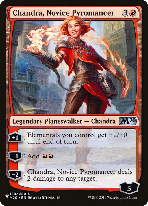 Chandra Novice Pyromancer [The List] - MTG Single