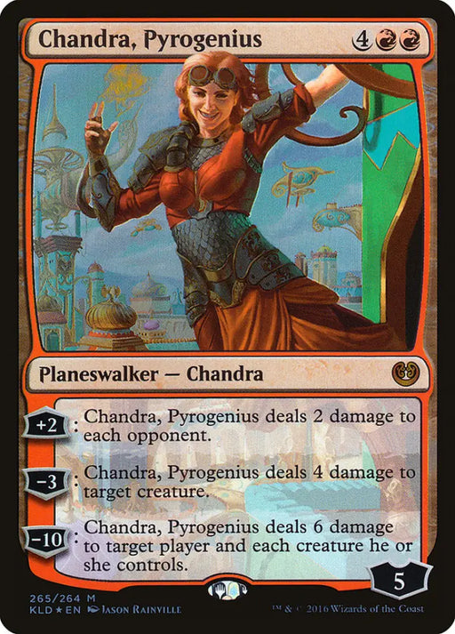 Chandra Pyrogenius [Kaladesh] - MTG Single