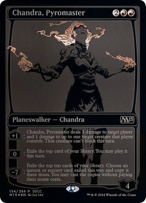 Chandra Pyromaster [San Diego Comic-Con 2014] - MTG Single