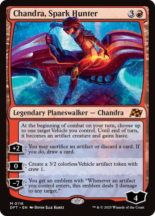 Chandra Spark Hunter [Aetherdrift] - MTG Single