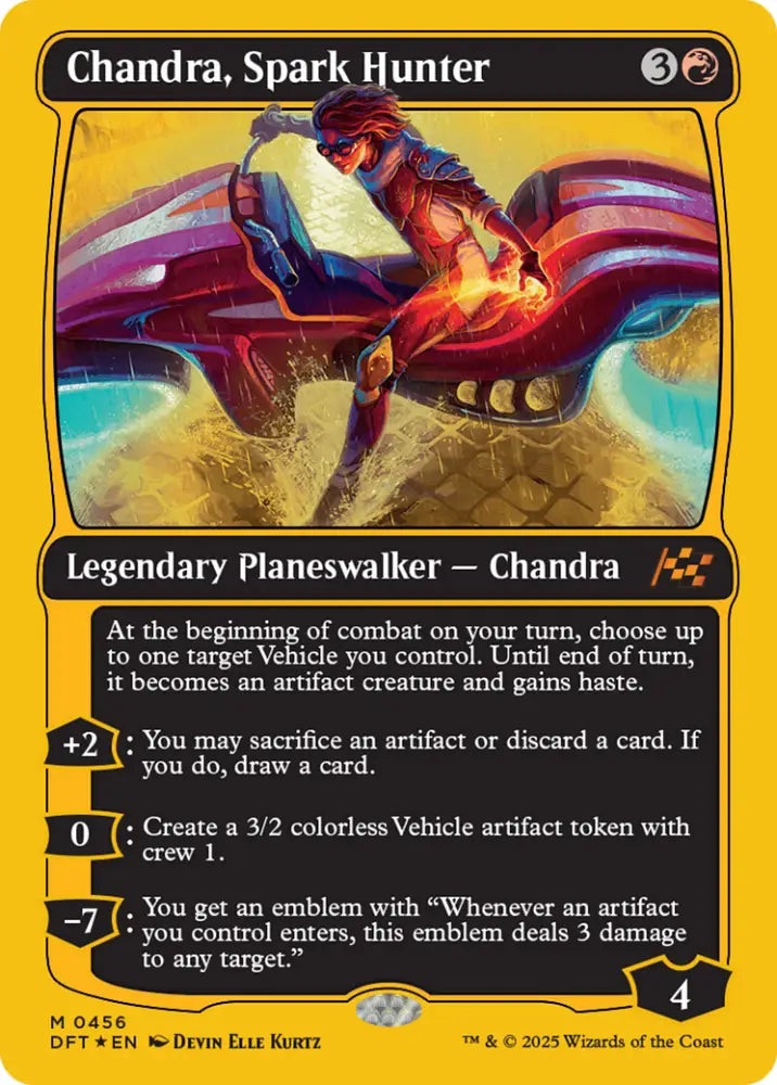Chandra Spark Hunter (First-Place Foil) [Aetherdrift] - MTG Single