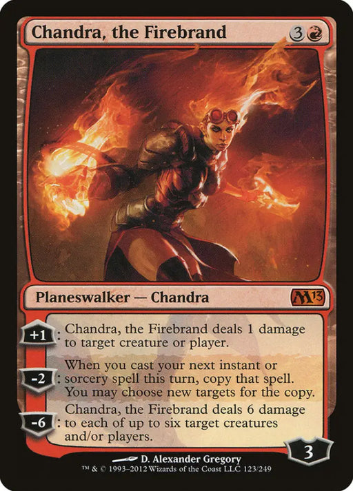 Chandra the Firebrand [Magic 2013] - MTG Single