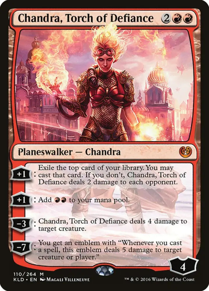 Chandra Torch of Defiance [Kaladesh] - MTG Single