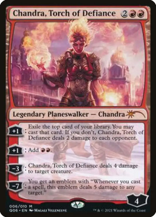 Chandra Torch of Defiance [Pioneer Challenger Decks 2021] - MTG Single
