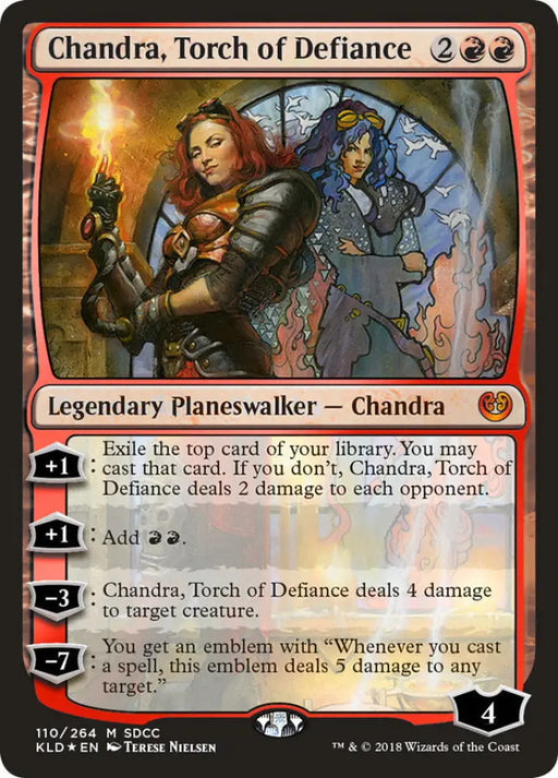 Chandra Torch of Defiance [San Diego Comic-Con 2018] - MTG Single