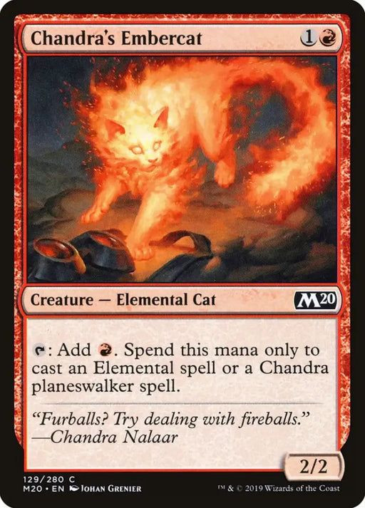 Chandra’s Embercat [Core Set 2020] - MTG Single