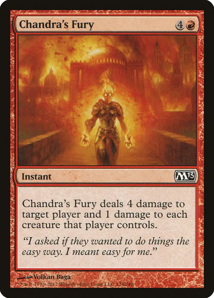 Chandra’s Fury [Magic 2013] - MTG Single
