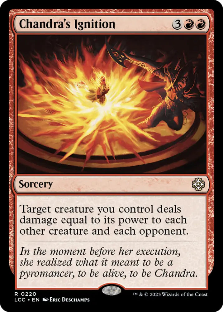 Chandra’s Ignition [The Lost Caverns of Ixalan Commander] - MTG Single
