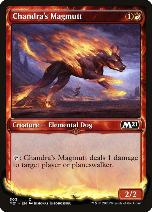Chandra’s Magmutt (Showcase) [Core Set 2021] - MTG Single