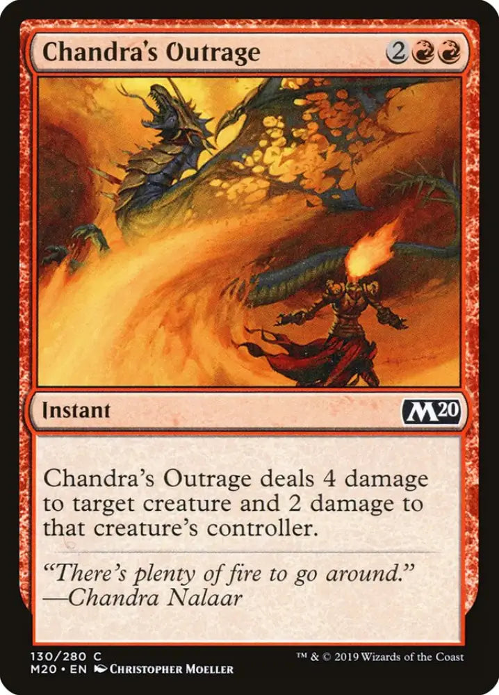 Chandra’s Outrage [Core Set 2020] - MTG Single