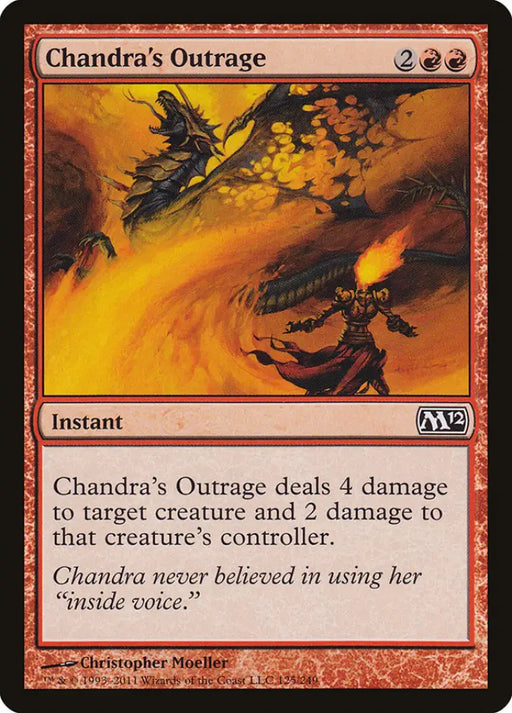 Chandra’s Outrage [Magic 2012] - MTG Single