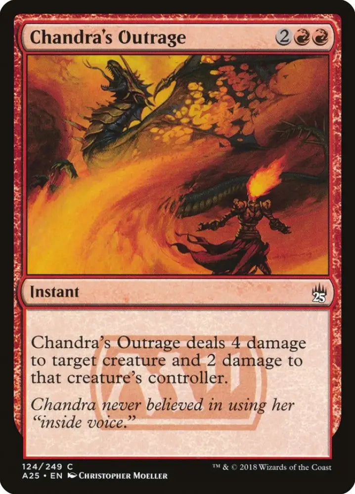 Chandra’s Outrage [Masters 25] - MTG Single