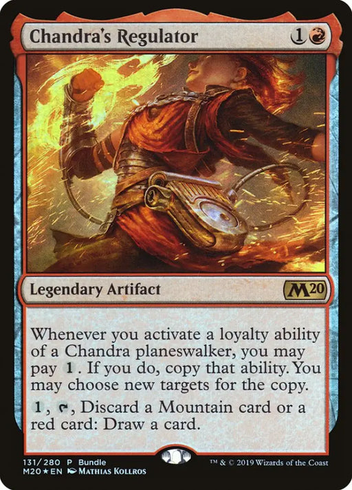 Chandra’s Regulator (Bundle) [Core Set 2020 Promos] - MTG Single