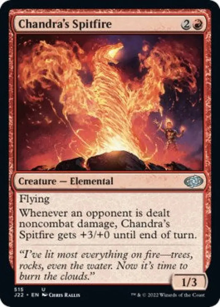 Chandra’s Spitfire [Jumpstart 2022] - MTG Single