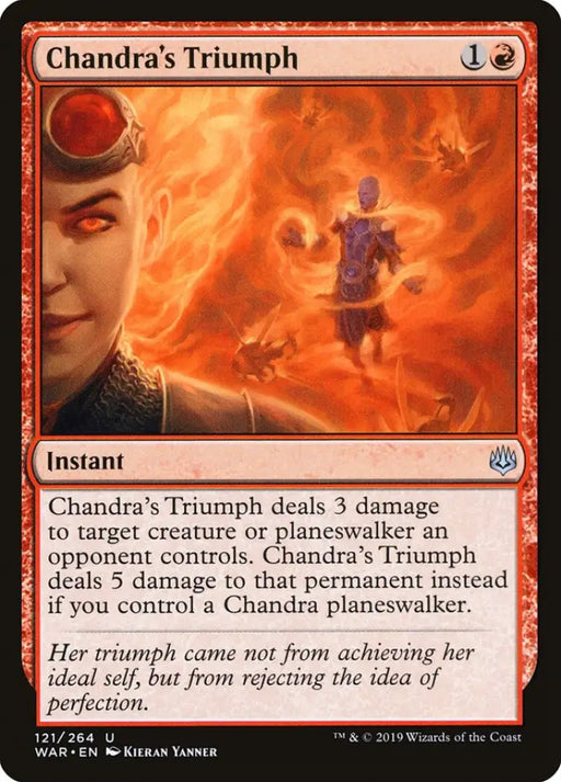 Chandra’s Triumph [War of the Spark] - MTG Single