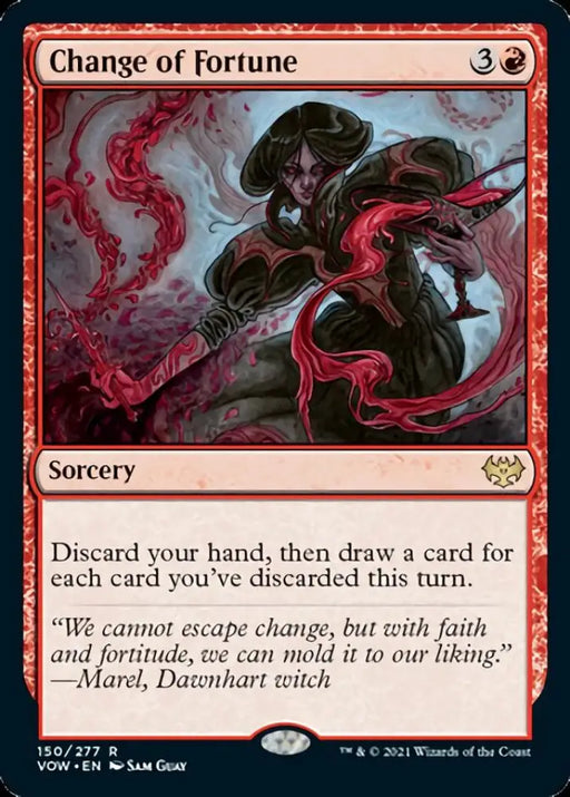 Change of Fortune [Innistrad: Crimson Vow] - MTG Single