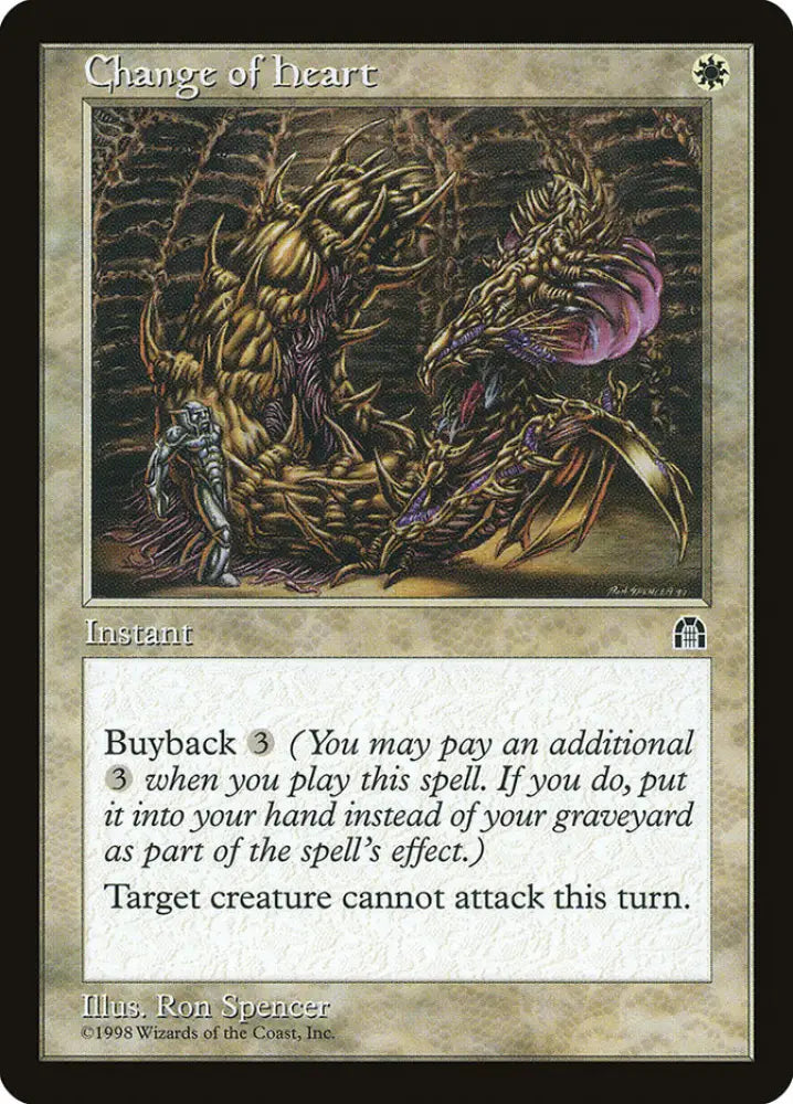 Change of Heart [Stronghold] - MTG Single