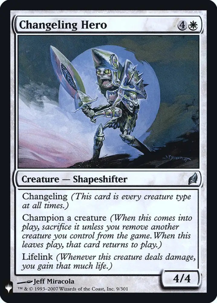 Changeling Hero [Mystery Booster] - MTG Single