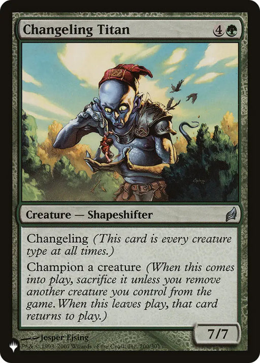 Changeling Titan [The List] - MTG Single