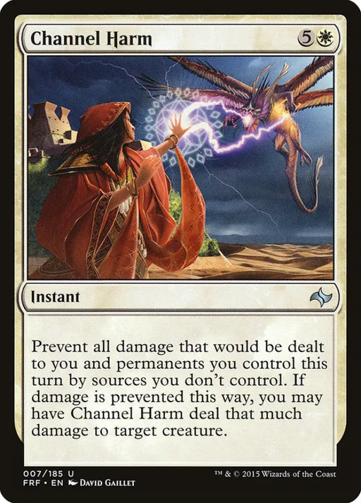 Channel Harm [Fate Reforged] - MTG Single