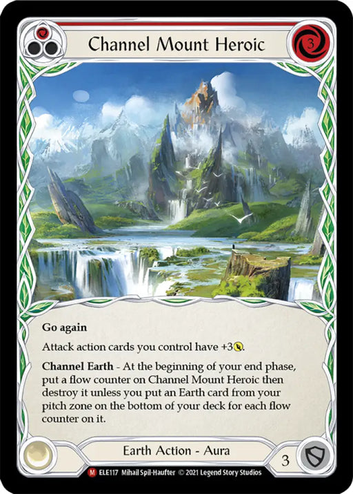 Channel Mount Heroic [Tales of Aria 1st Edition] 1st Edition Normal - Flesh And Blood Single