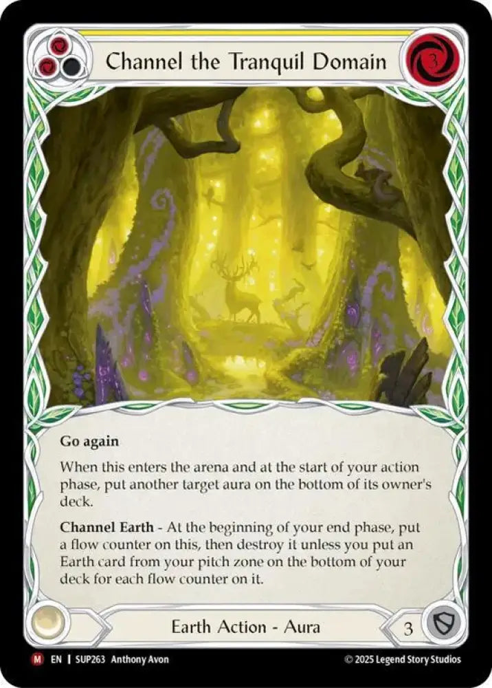 Channel the Tranquil Domain (Extended Art) (SUP263) [Super Slam]