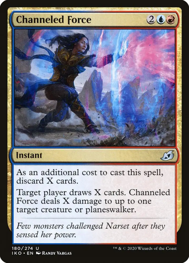 Channeled Force [Ikoria: Lair of Behemoths] - MTG Single
