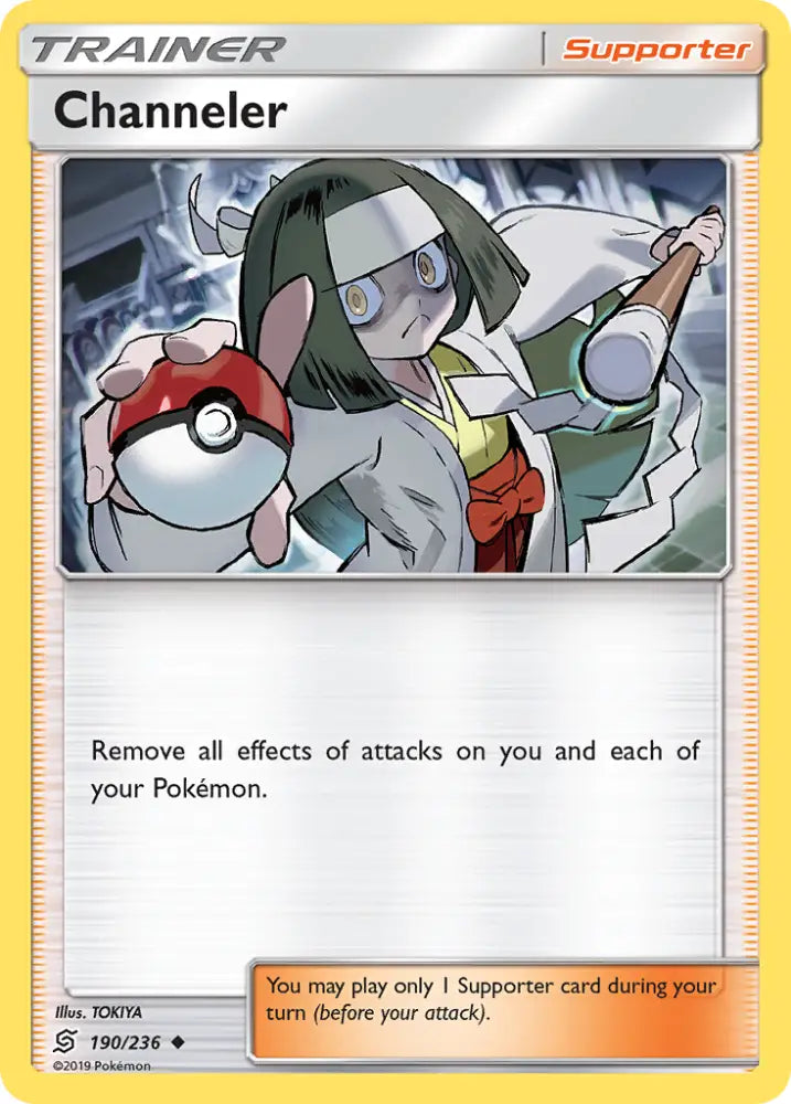 Channeler (190/236) [Sun & Moon: Unified Minds] - Pokemon Single