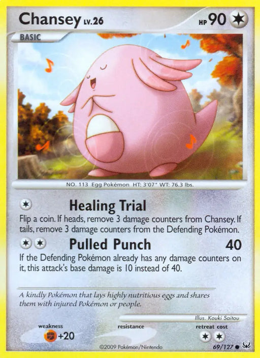 Chansey (69/127) [Platinum: Base Set] - Pokemon Single