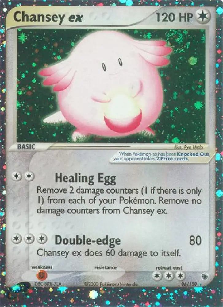 Chansey ex (96/109) [EX: Ruby & Sapphire] - Pokemon Single