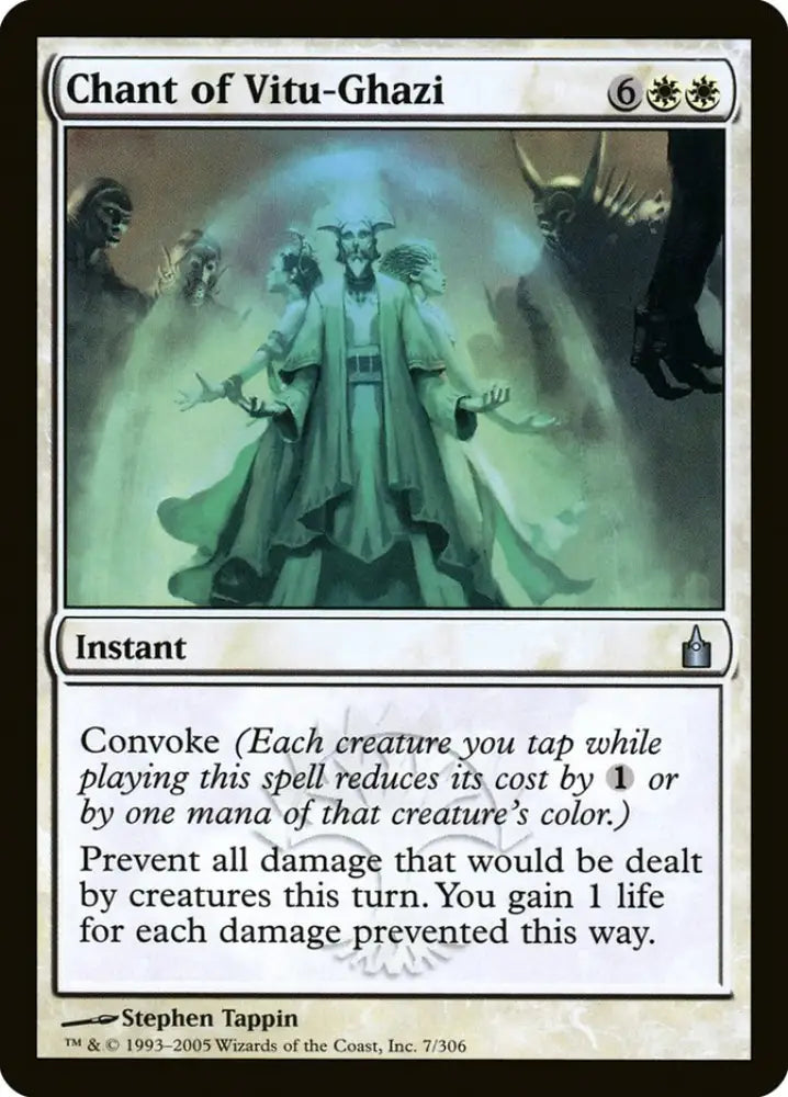 Chant of Vitu-Ghazi [Ravnica: City of Guilds] - MTG Single