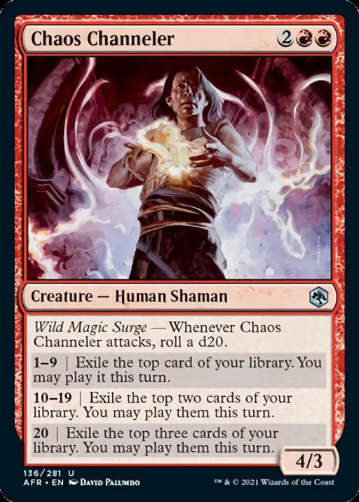 Chaos Channeler [Dungeons & Dragons: Adventures in the Forgotten Realms] - MTG Single
