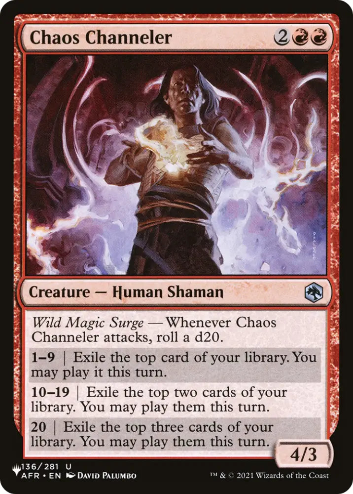 Chaos Channeler [The List] - MTG Single