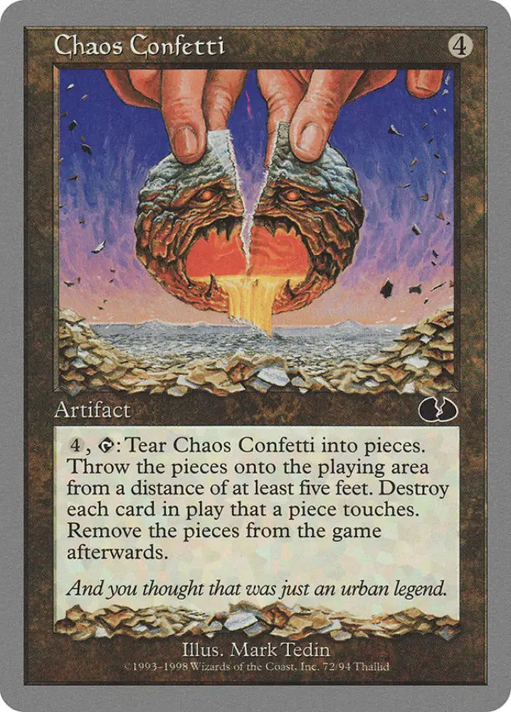 Chaos Confetti [Unglued] - MTG Single