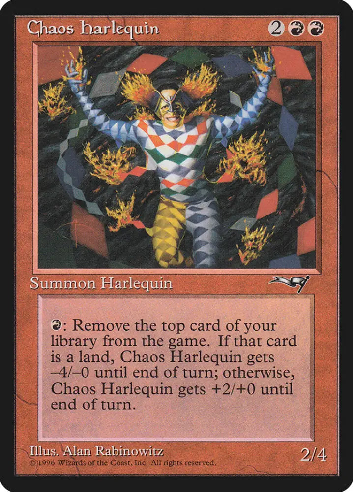 Chaos Harlequin [Alliances] - MTG Single
