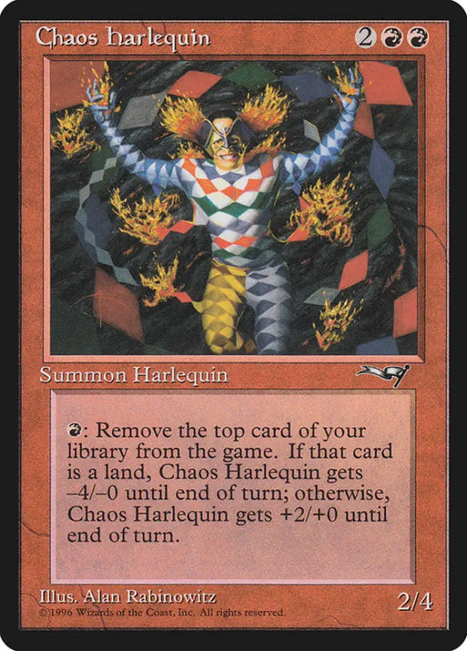 Chaos Harlequin [Alliances] - MTG Single