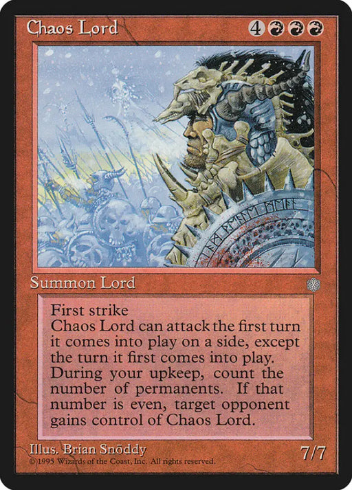 Chaos Lord [Ice Age] - MTG Single