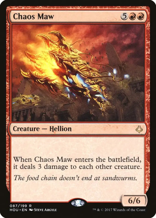 Chaos Maw [Hour of Devastation] - MTG Single