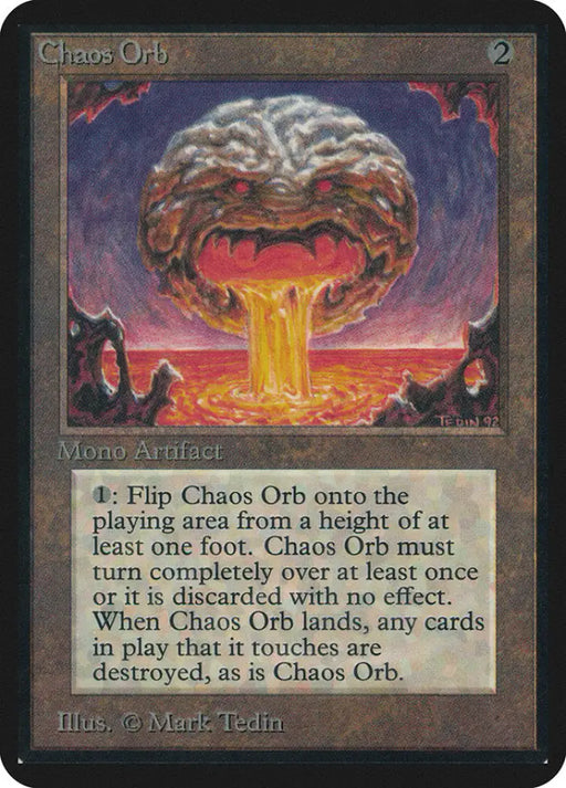 Chaos Orb [Alpha Edition] - MTG Single
