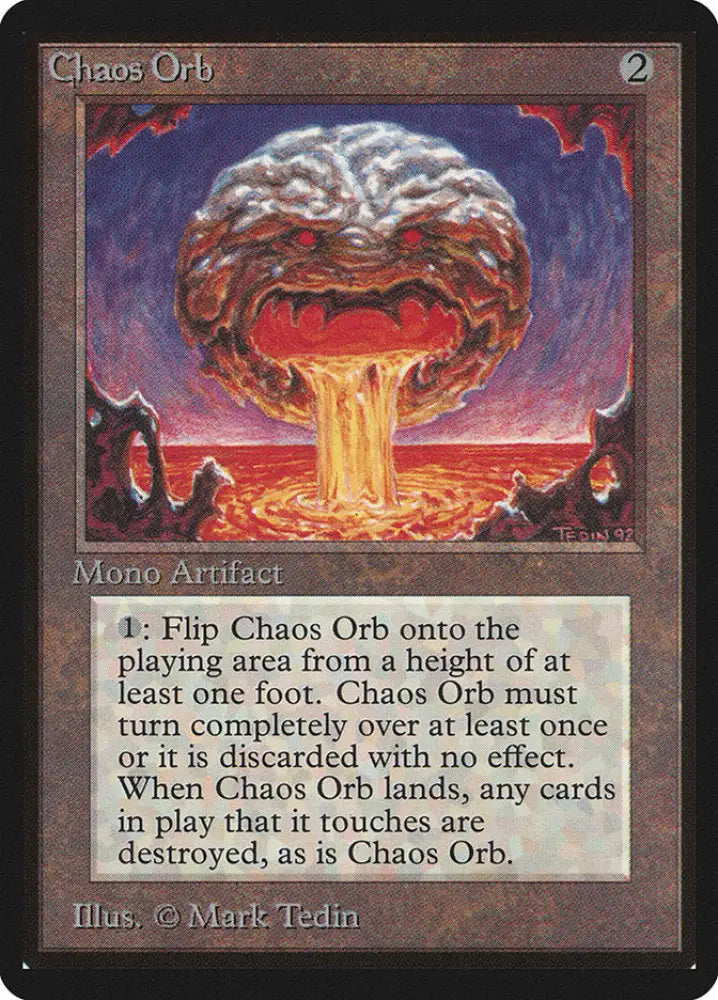 Chaos Orb [Beta Edition] - MTG Single