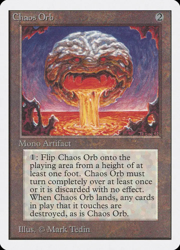 Chaos Orb [Unlimited Edition] - MTG Single