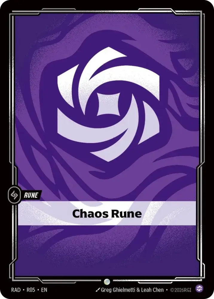 Chaos Rune (R05) [Radiance]