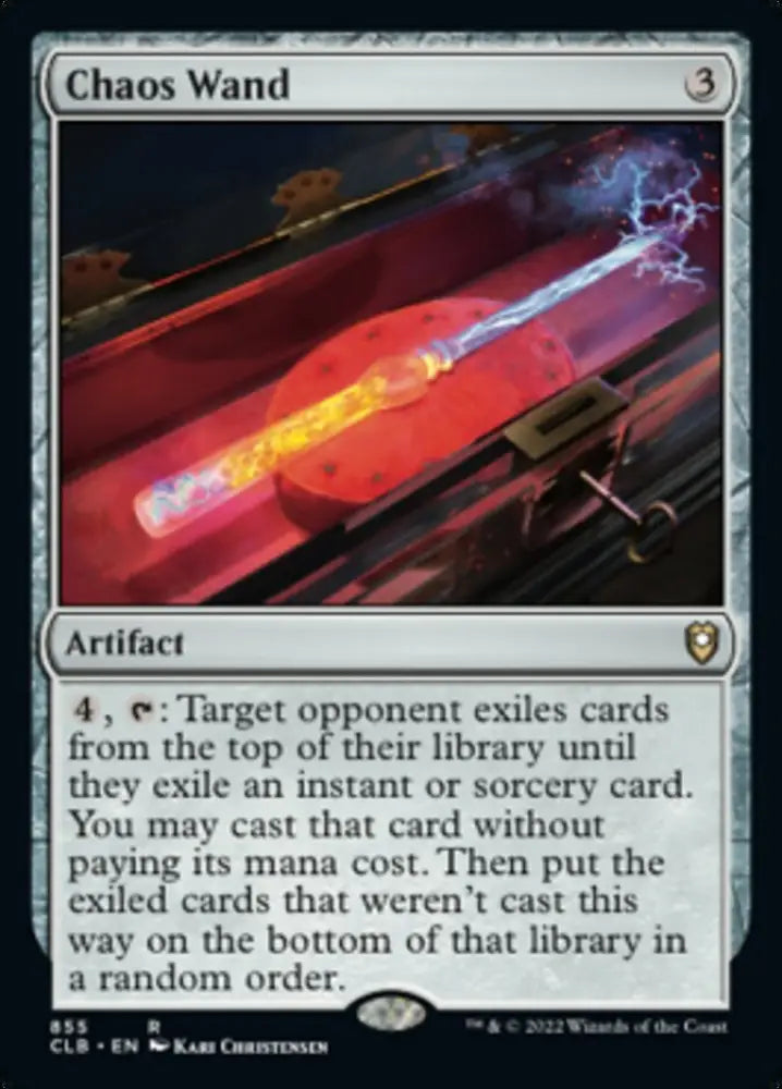 Chaos Wand [Commander Legends: Battle for Baldur’s Gate] - MTG Single