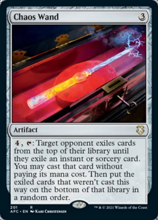 Chaos Wand [Dungeons & Dragons: Adventures in the Forgotten Realms Commander] - MTG Single