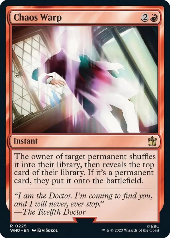Chaos Warp [Doctor Who] - MTG Single