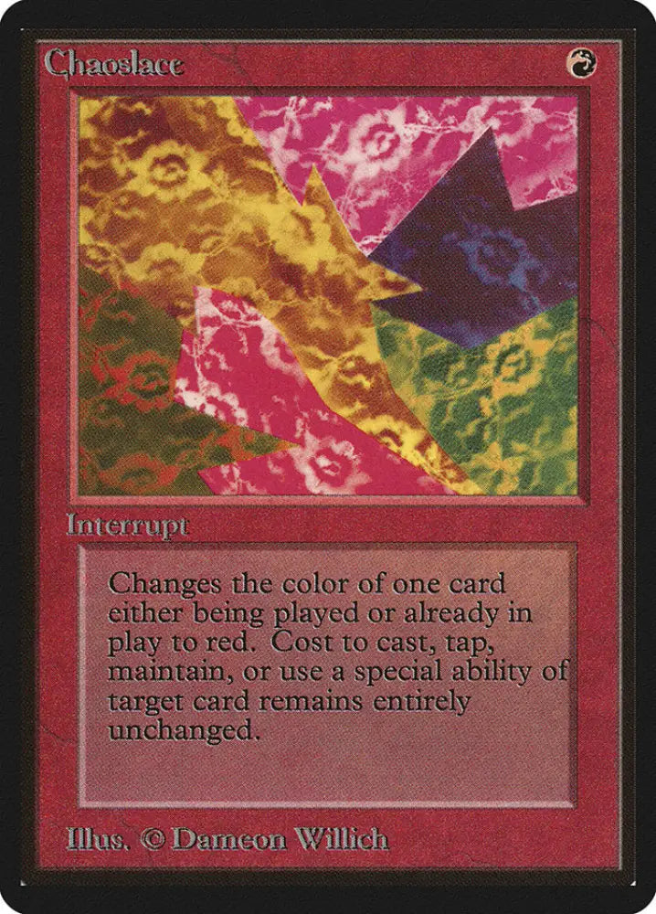 Chaoslace [Beta Edition] - MTG Single