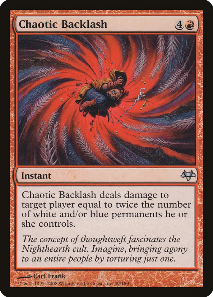 Chaotic Backlash [Eventide] - MTG Single