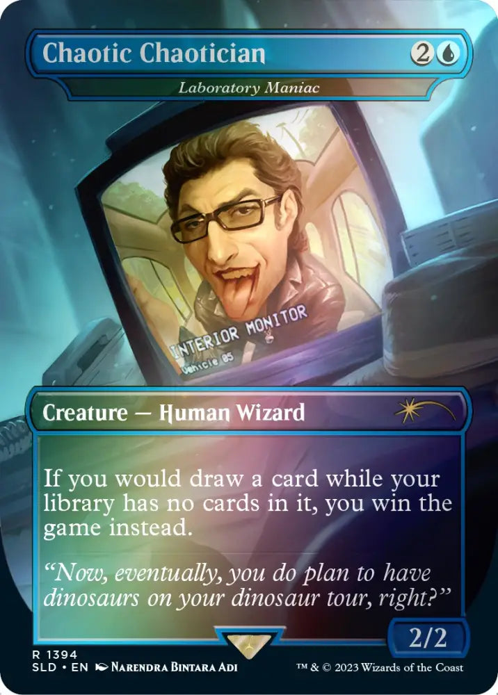 Chaotic Chaotician - Laboratory Maniac (Rainbow Foil) [Secret Lair Drop Series] - MTG Single