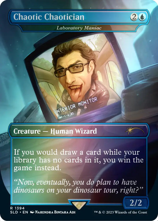 Chaotic Chaotician - Laboratory Maniac (Rainbow Foil) [Secret Lair Drop Series] - MTG Single