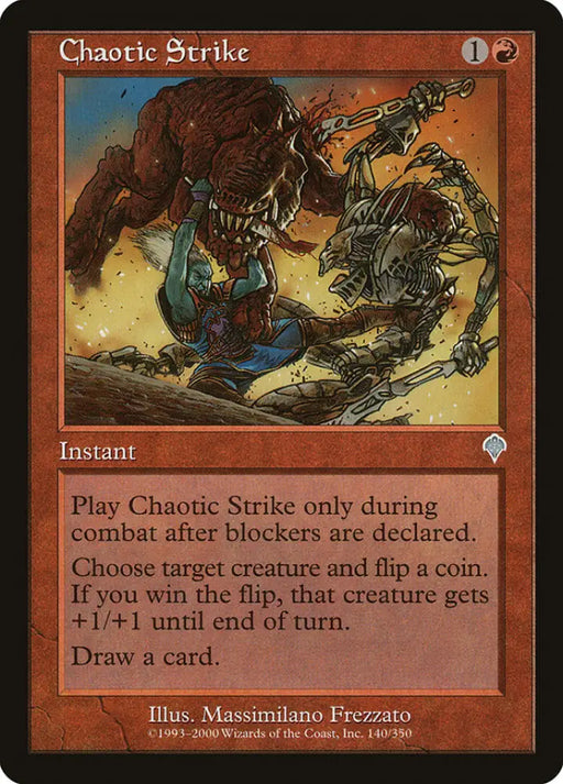 Chaotic Strike [Invasion] - MTG Single